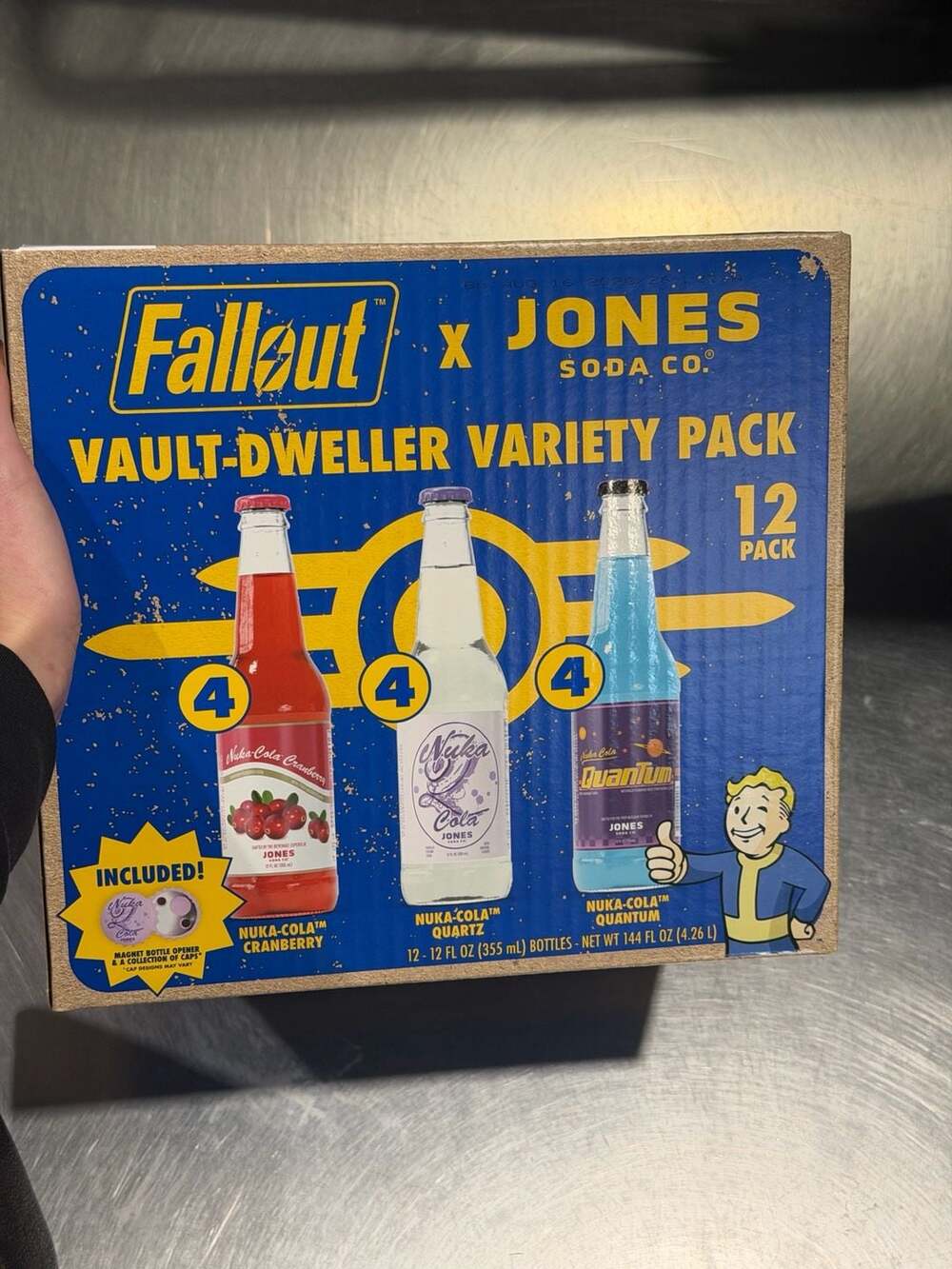 Fallout X Jones Soda Vault-Dweller Variety Pack 12 Pack